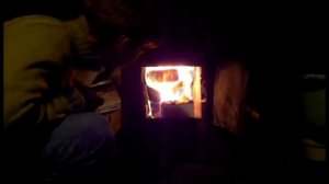 Топка бани брикетами RUF