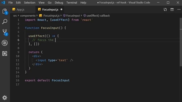 React Hooks Tutorial - 28 - useRef Hook Part 1 смотреть онлайн