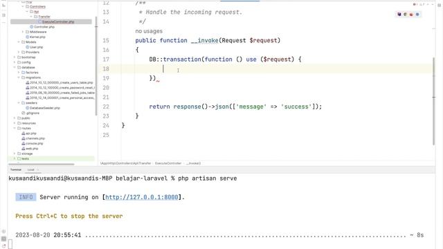 Menangani race kondisi dengan lock record database pada Laravel. смотреть онлайн