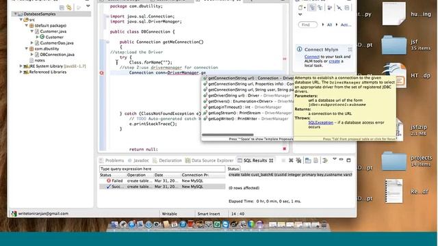 JAVA JEE Training JDBC Live Class смотреть онлайн