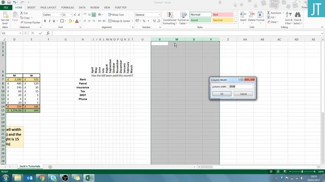 How To Change The Sizes Of Cells In Microsoft Excel 2016 смотреть онлайн