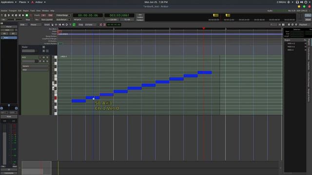 Ardour 6 MIDI note selection idea смотреть онлайн