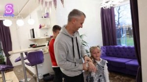 Папа ГРИМАС ? Cмешные моменты со съемок. ВЛОГ Супер Тима и семья Супер Фэмили