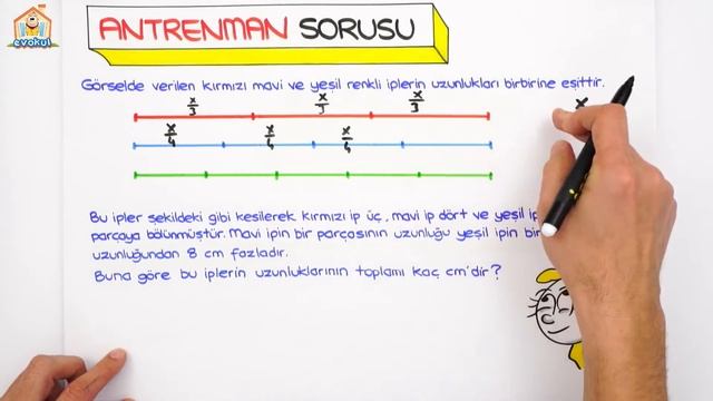 Denklem Problemleri | 7. Sınıf Matematik #evokul Kampı смотреть онлайн