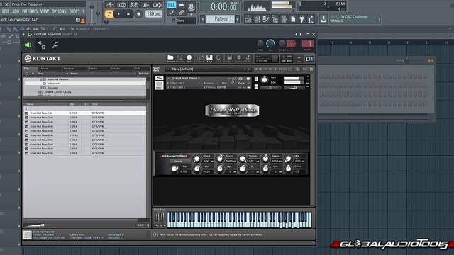 Grand Hall Piano Sound Demonstration(FREE Kontakt Library) смотреть онлайн