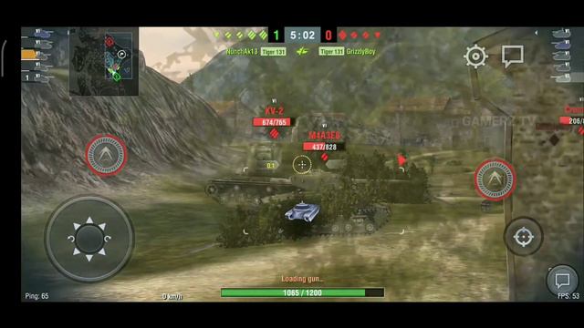 World Of Tanks Blitz - android/ios Gameplay смотреть онлайн