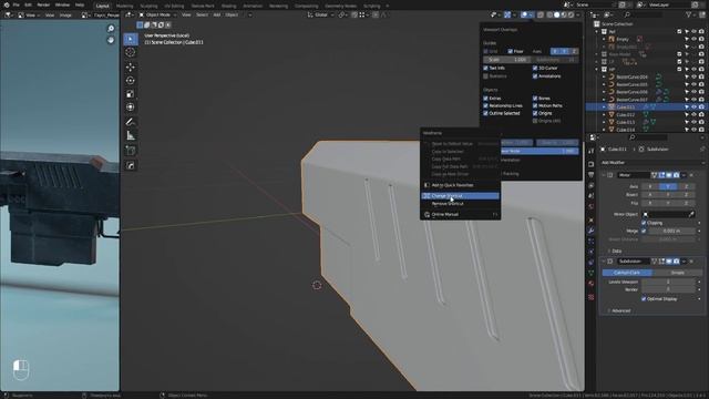 Моделируем пушку Гаусса | Начинаем HighPoly модель | Часть 3.1 смотреть онлайн