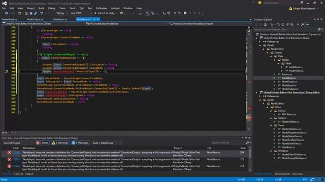 RPG API in Unity3D - 034 - Node Editor - Iteration 1 - 09 - Finalize First Iteration - Part - 2 смотреть онлайн