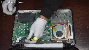 How to disassemble and clean laptop HP Pavilion 15 B Series
