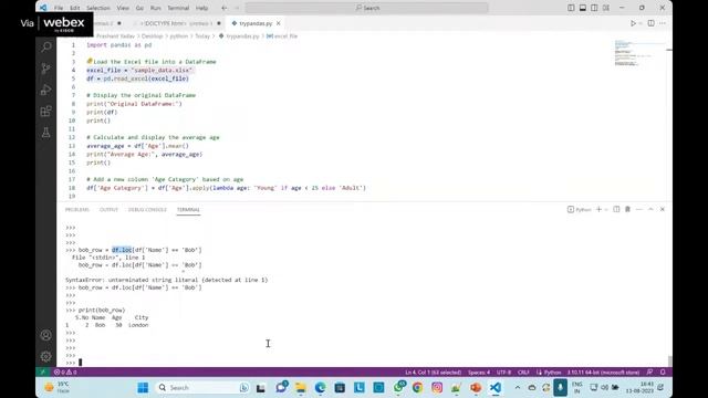 Data Analysis Session 2 - Pandas & Openpyxl смотреть онлайн