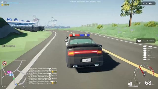 Погоня на НОВОЙ ментовской тачке! Ну держитесь НАРУШИТЕЛИ! Motor Town: Behind The Wheel смотреть онлайн