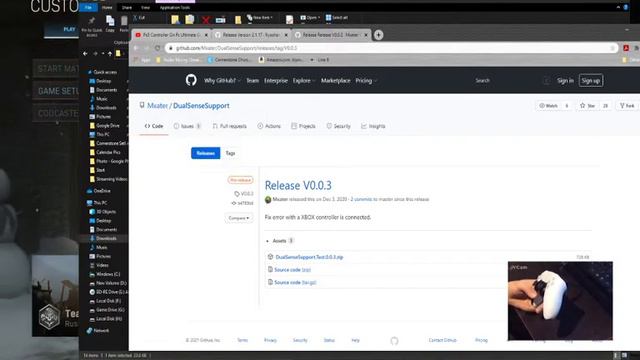 Playstation 5 Dual Sense Haptic Feedback / Adaptive Triggers working on PC смотреть онлайн