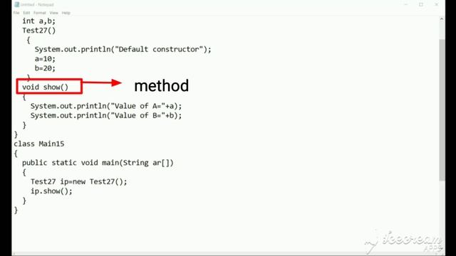 Lec 29 : Constructor in java || Java programing for beginner смотреть онлайн