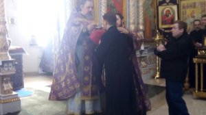 Литургия преждеосвященных Даров с Владыкой. Причастие