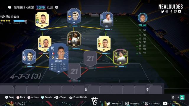 BEST META 5 MILLION COIN Team To Get Elite After TOTY - SQUAD BUILDER TO GET MORE WINS! - FIFA 21 смотреть онлайн