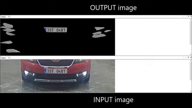 License plates ROI detection смотреть онлайн