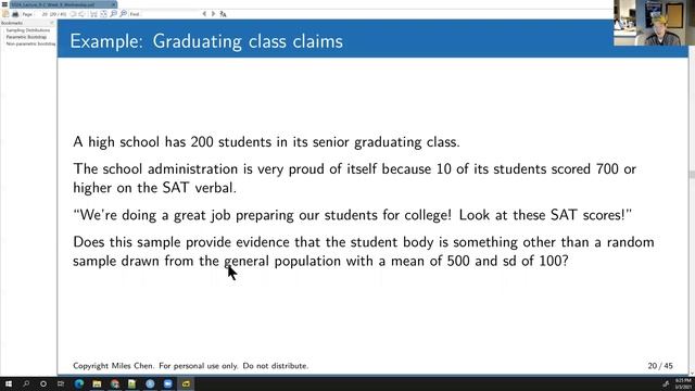 Stats 102A Lesson 9-2 Bootstrap Hypothesis Tests смотреть онлайн