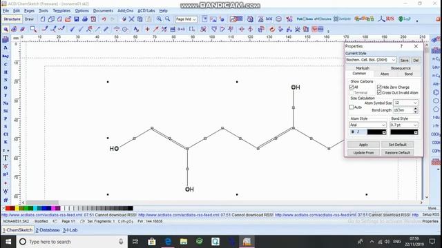 TUTORIAL MENGOPERASIKAN CHEMSKETCH BAGI PEMULA смотреть онлайн