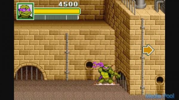 Teenage Mutant Ninja Turtles (Gameboy Advance) Playthrough Longplay Retro game