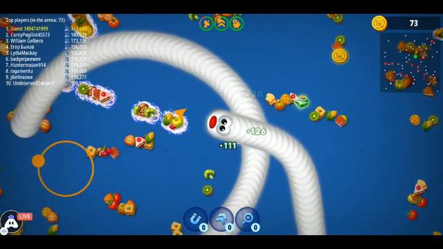 WormsZone.io : 👍 Live stream | Streaming on YouTube #gaming #live смотреть онлайн