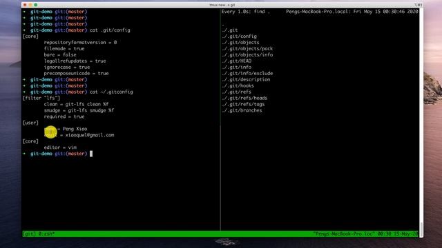 Git基本原理介绍(1)——代码仓库的初始化 смотреть онлайн