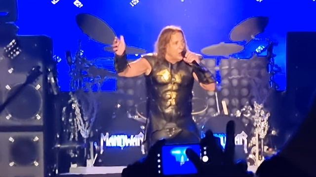 Manowar Battle Hymn Live 2022 - Eric Adams best vocals on earth at 70 yo смотреть онлайн