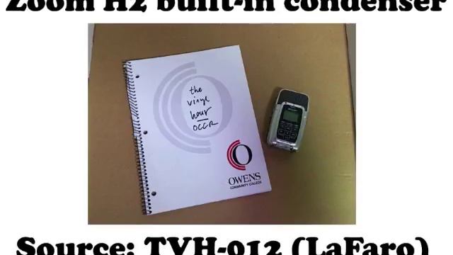 TVH Mic Test: H2 vs. AT-2035 смотреть онлайн