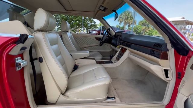 1991 Mercedes 560 SEC coupe C126 interior walk-around смотреть онлайн