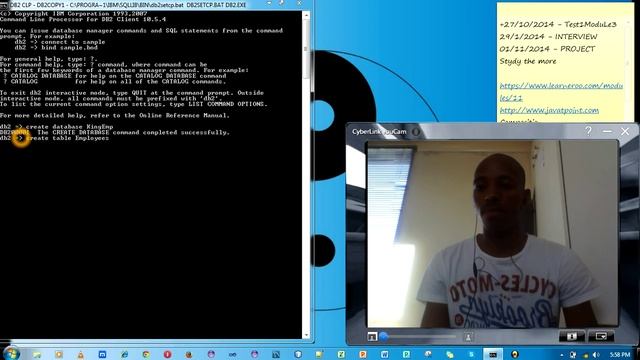 Creating Database using DB2 смотреть онлайн