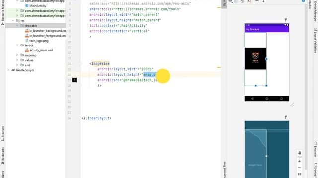how to make your first android app in android studio using java смотреть онлайн