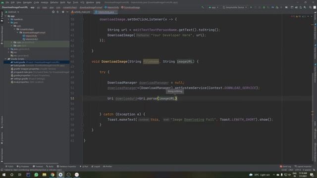 Load Image | from URL | Android Studio | Url To Image-view смотреть онлайн