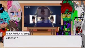 Security Breach Reacts to Hello, Again(1/5)||FNAF Security Breach||Gacha Reaction