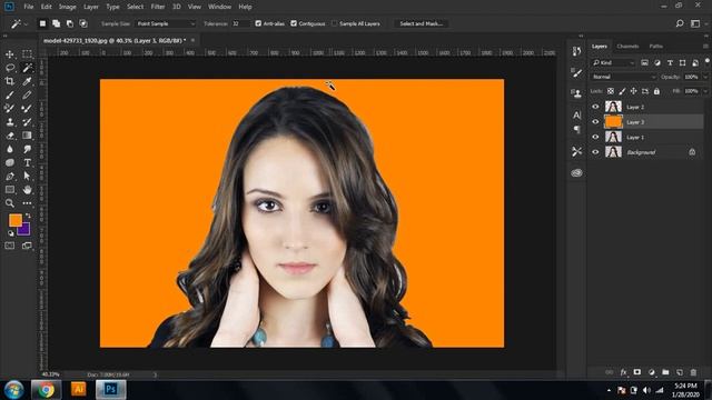 How To Use Quick Selection Tool In Photoshop | How To Use Magic Wand Tool In Photoshop.