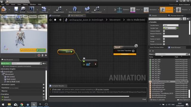 Unreal Engine 4 Tutorial - Melee AI Part 1 - Character Setup смотреть онлайн