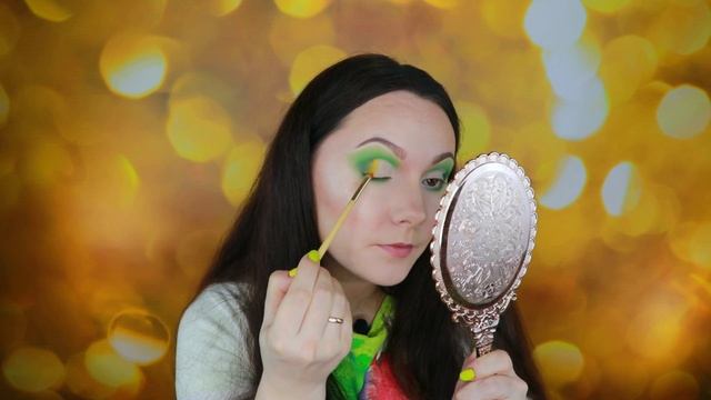ЗЕЛЕНО-ЖЕЛТЫЙ МАКИЯЖ | ЛЕТНИЙ МАКИЯЖ | ЯРКИЙ МАКИЯЖ | MAKEUP TUTORIAL | GREEN YELLOW MAKEUP смотреть онлайн