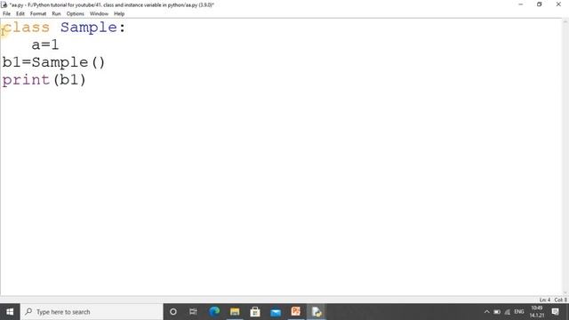 41. Class & Instance variable in Python смотреть онлайн
