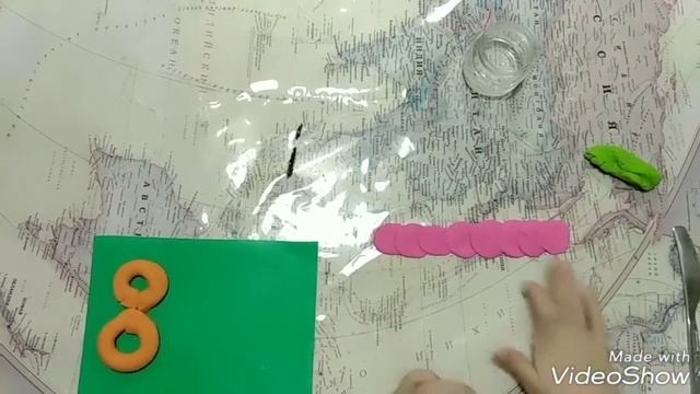 8 марта. Поделка из соленого теста. смотреть онлайн
