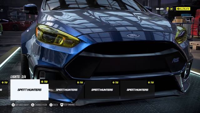 NFS HEAT: FORD FOCUS RS - 1000HP V8 Swap смотреть онлайн