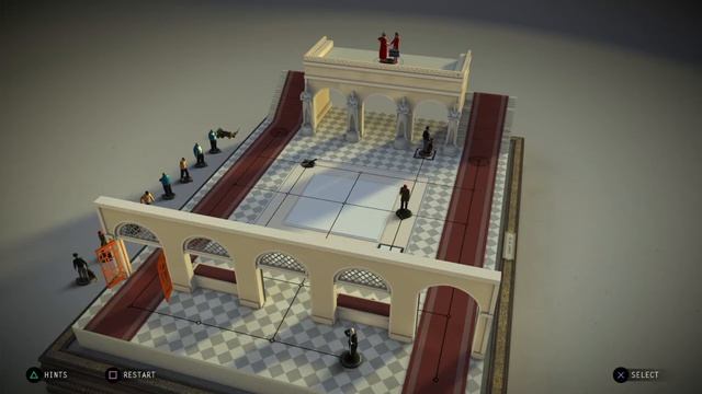 Hitman GO: Definitive Edition LEVEL 4-15 Walkthrough Silent Assassin trophy guide смотреть онлайн