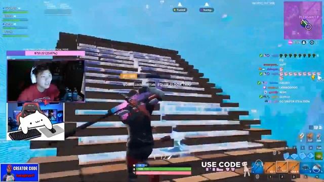 Streamers React to *NEW* Match Point Skin! | Fortnite Highlights & Funny Moments смотреть онлайн