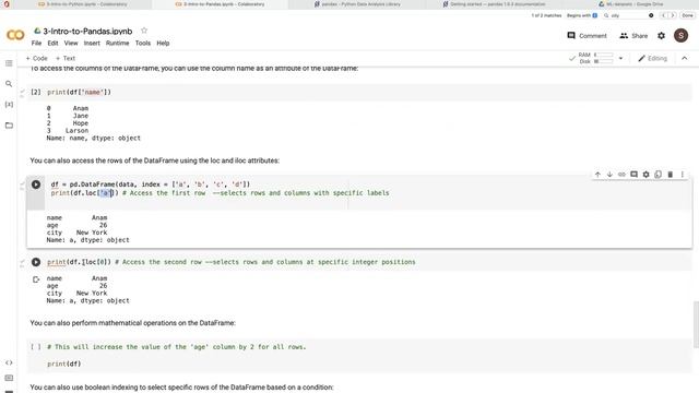 What are DataFrames in Python (Pandas) смотреть онлайн