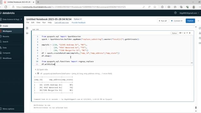 Pyspark Real-time Interview Questions - How to Replace sub string with another string in Data Frame смотреть онлайн
