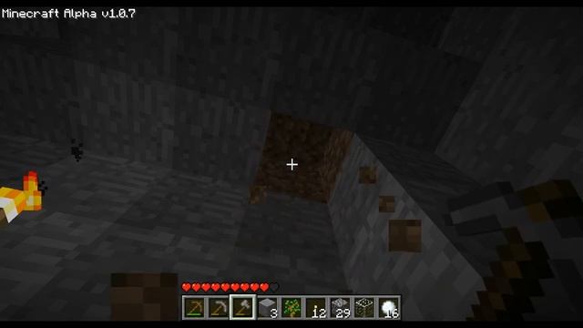НЕ СТРОЙ В ПЕЩЕРЕ в МАЙНКРАФТ АЛЬФА ▻ Minecraft Alpha #7 | 1.0.7 смотреть онлайн