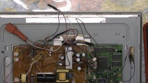 замена подсветки на светодиоды CCFL to LED монитор BENQ