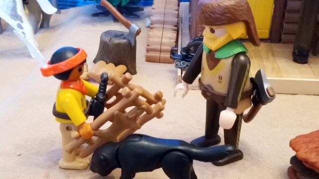 playmobil far west hunters-trappers leather traders oeste westen смотреть онлайн