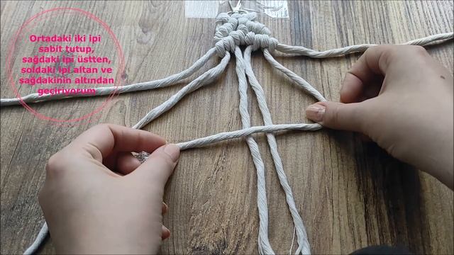 KOLAY MAKROME ANAHTARLIK NASIL YAPILIR? | HOW TO MAKE MACRAME KEYCHAİN? смотреть онлайн