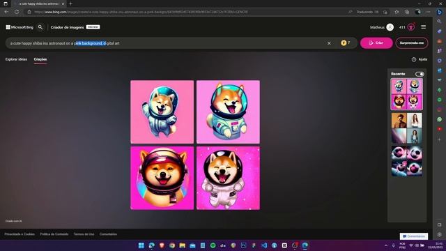 Como CRIAR IMAGENS Com IA (Inteligência Artificial) No Novo Bing!