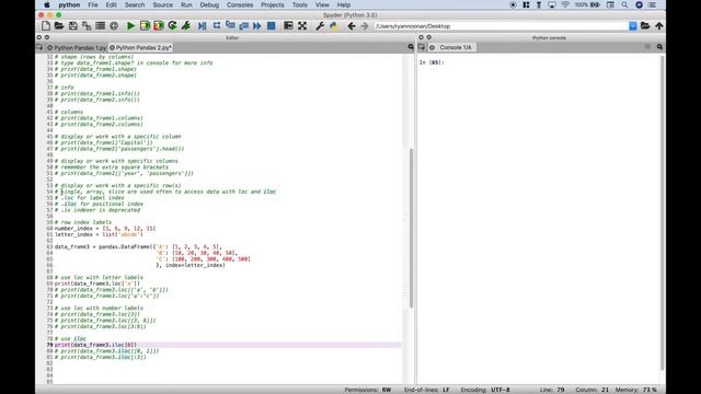 Python Pandas - Working With, Displaying, and Accessing Data смотреть онлайн