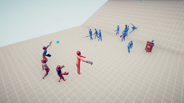 BOXER ARMY Vs PRE-ALFA ARMY | Totally Accurate Battle Simulator TABS