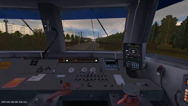 Нахабино-Москва Рижская на ЭР2-1240 смотреть онлайн